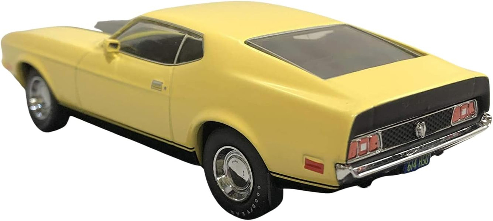 1973 Ford Mustang Mach 1 Yellow Eleanor Gone in Sixty Seconds Movie (1974) 1/43