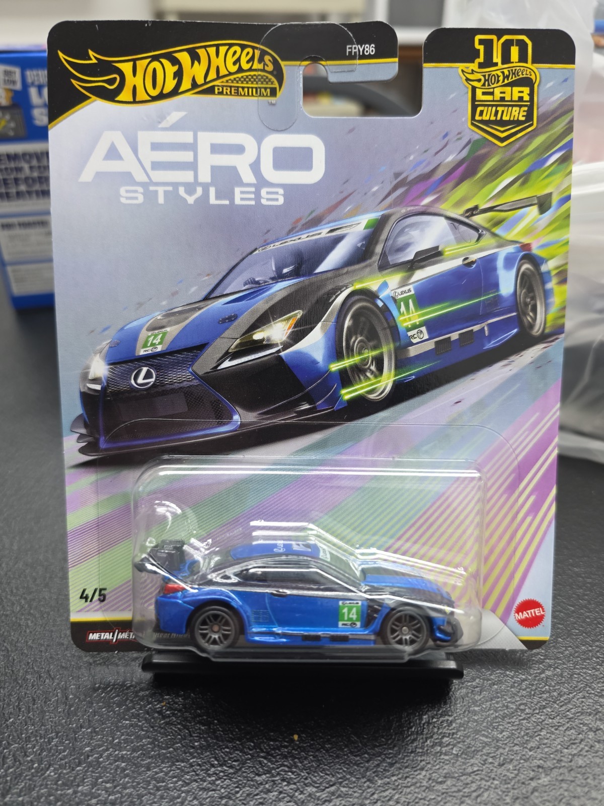 Hot Wheels Premium Car Culture 2026 Aero Styles Lexus RC F GT3 # 4/5