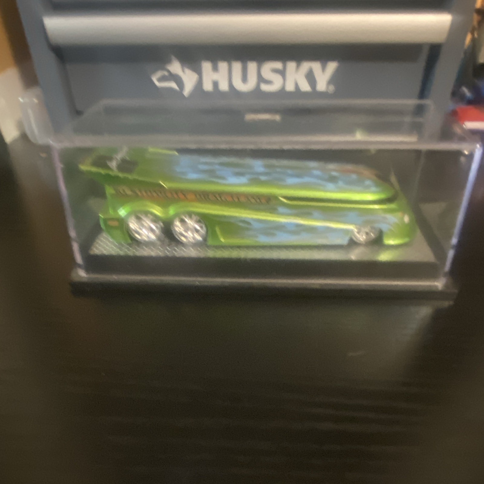 Kustomcity Drag Team Series 2 1:64 1964 Dragster Diecast Green/Blue w/ Case