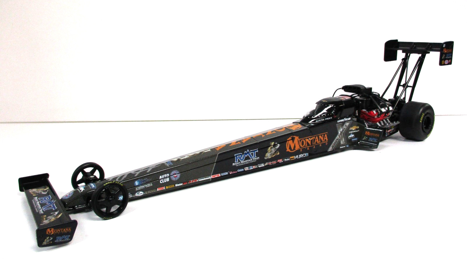 RC2 AUTO WORLD AUTOGRAPHED AUSTIN PROCK MONTANA BRAND 2020 TOP FUEL DRAGSTER
