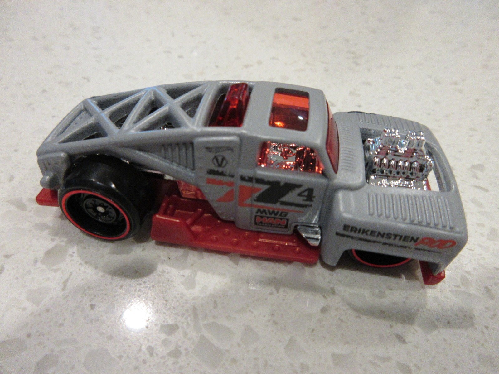 2019 Hot Wheels Erikenstein Rod GRAY 1:64 DIECAST Toy Race Car