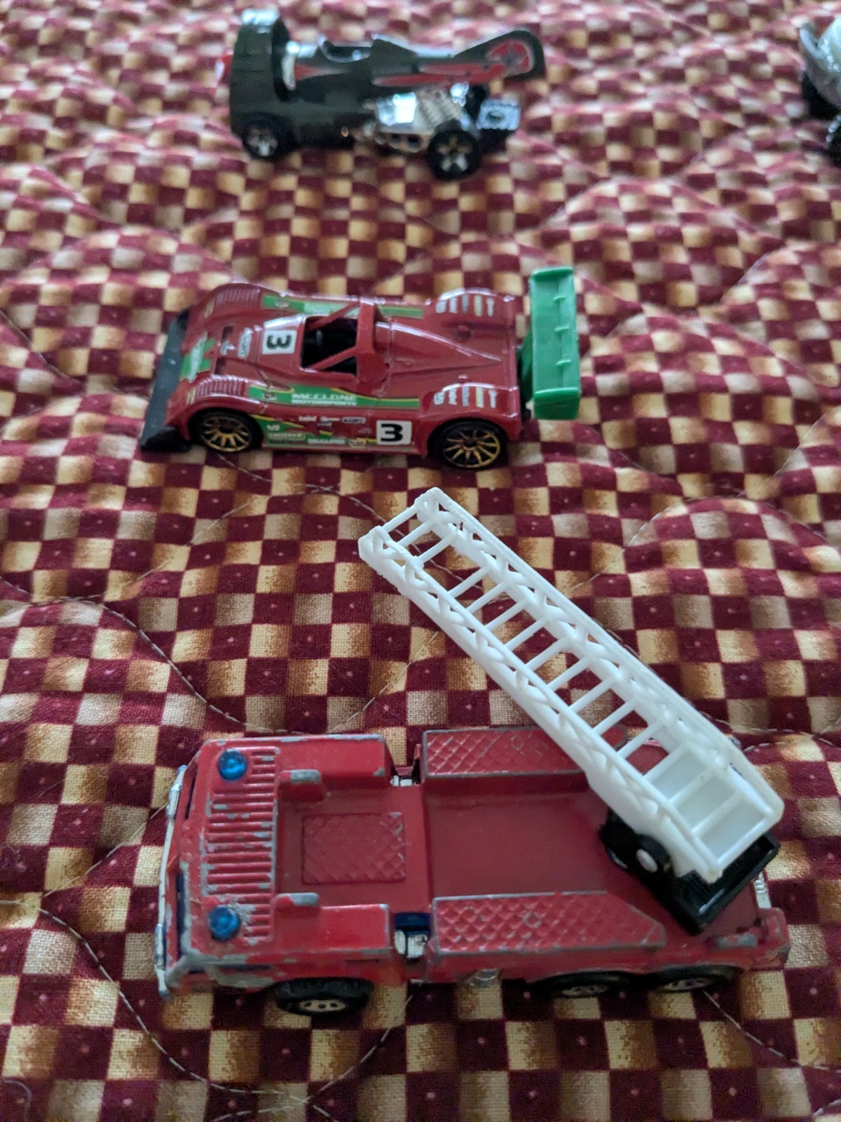 Lot of 18 Die Cast Various Model Cars, Trucks, Vans, Helicopter, Race Car +++