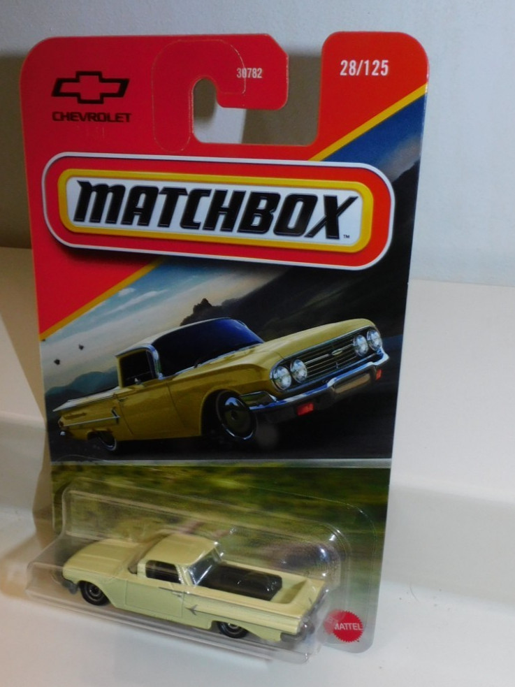 MATCHBOX 2024 #28 1960 CHEVY CAMINO