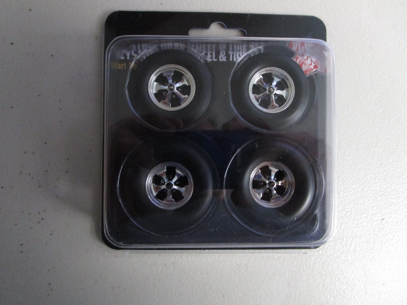 1/18 Acme Keystone Drag Wheel and Tire Set #A1806028W, New In Package