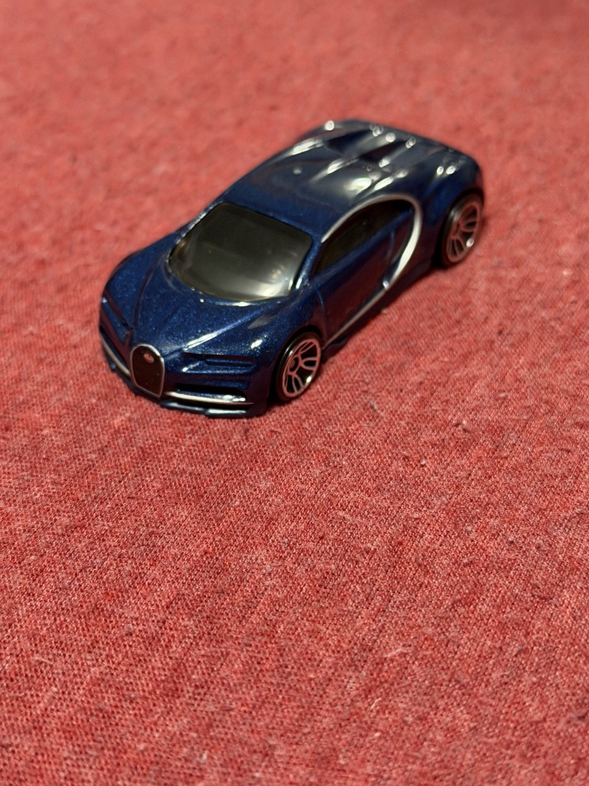 🔥2018 Hot Wheels 2016 Bugatti Chiron Blue Loose VHTF🔥