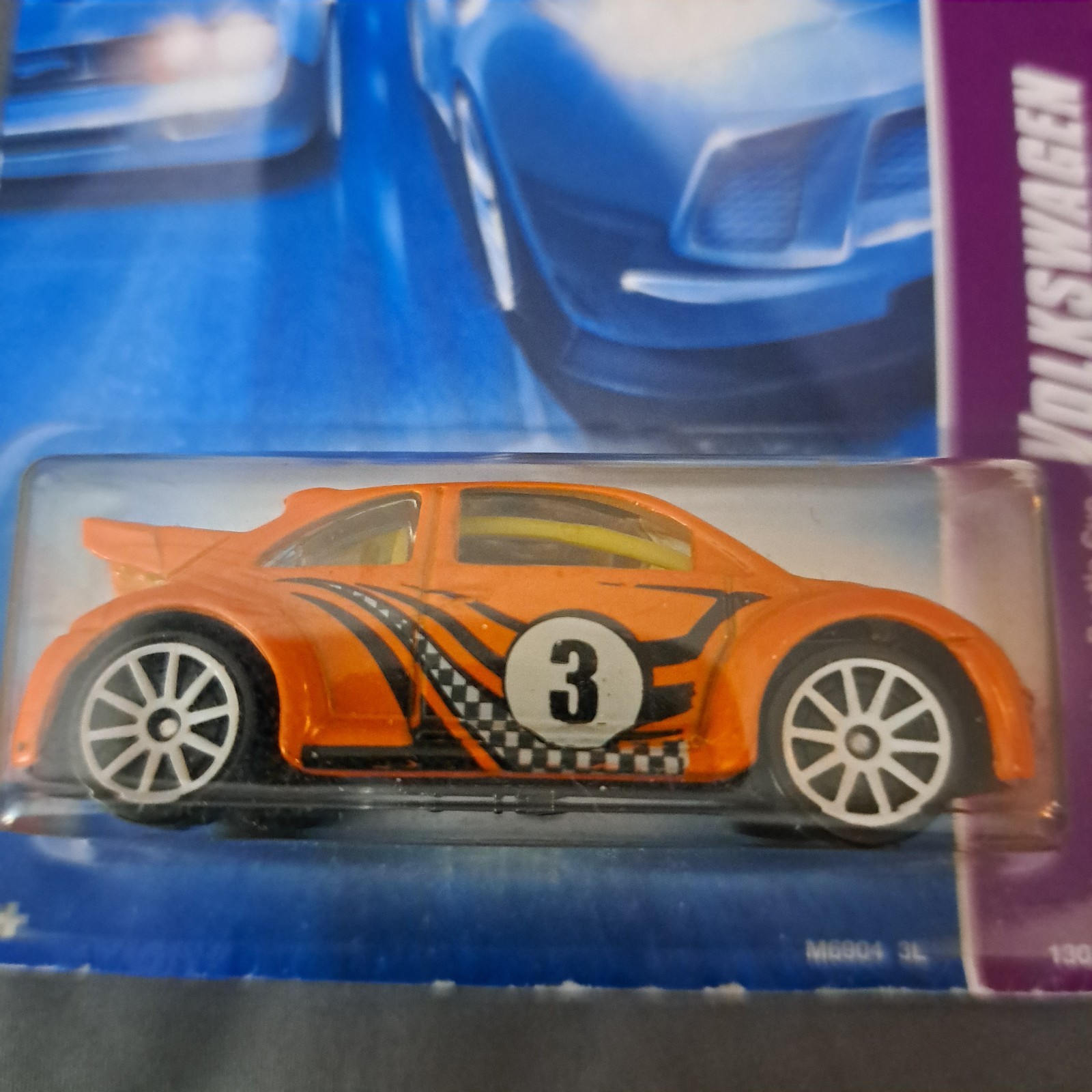 Hot Wheels Volkswagen New Bettle Cup Orange 02/04 Unopened Package