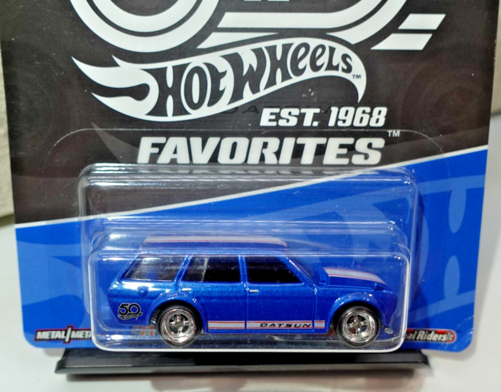 Hot Wheels 50 Years ’71 Datsun Bluebird 510 Wagon 1/64
