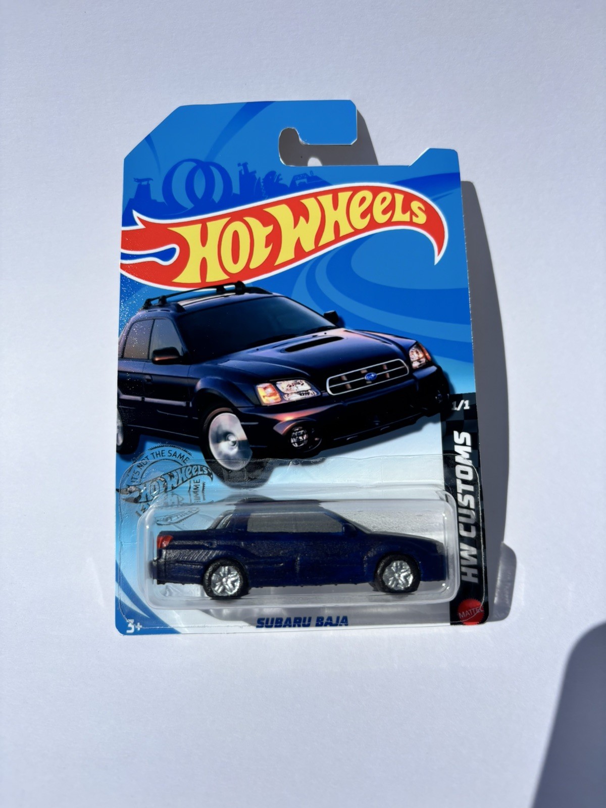 Hot Wheels Subaru Baja Custom Display Only Model 1:64 Blue