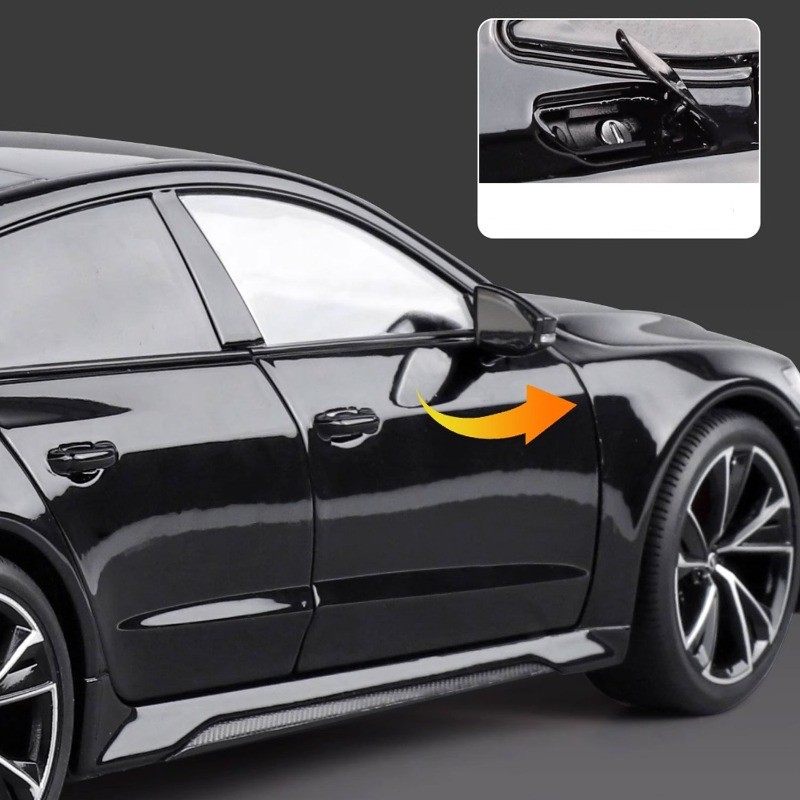 1/18 for RS7 Sportback Model with Key Remote Control-Sound Light Effects Model