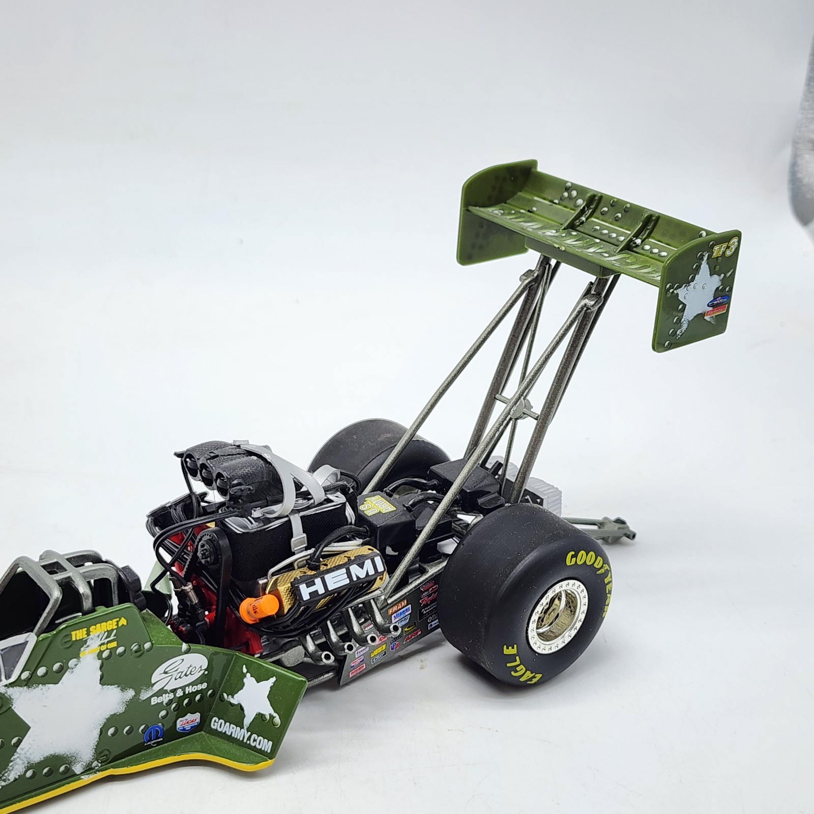 44D Racing Champions 1:24 Tony Schumacher U.S. Army Matco 2004 NHRA Dragster