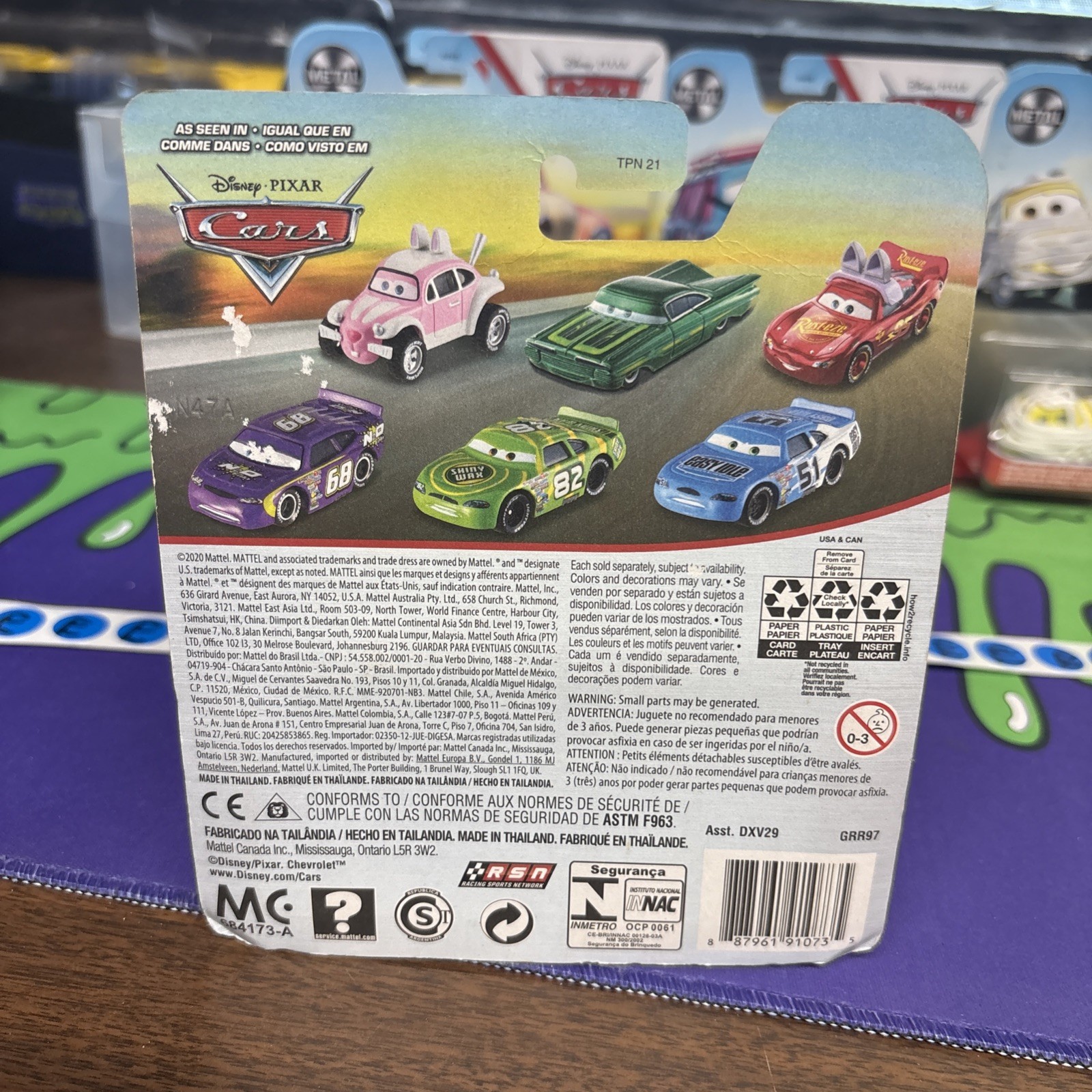 2021 Disney Pixar Cars “The Easter Buggy” Unopened Package. Metal Series