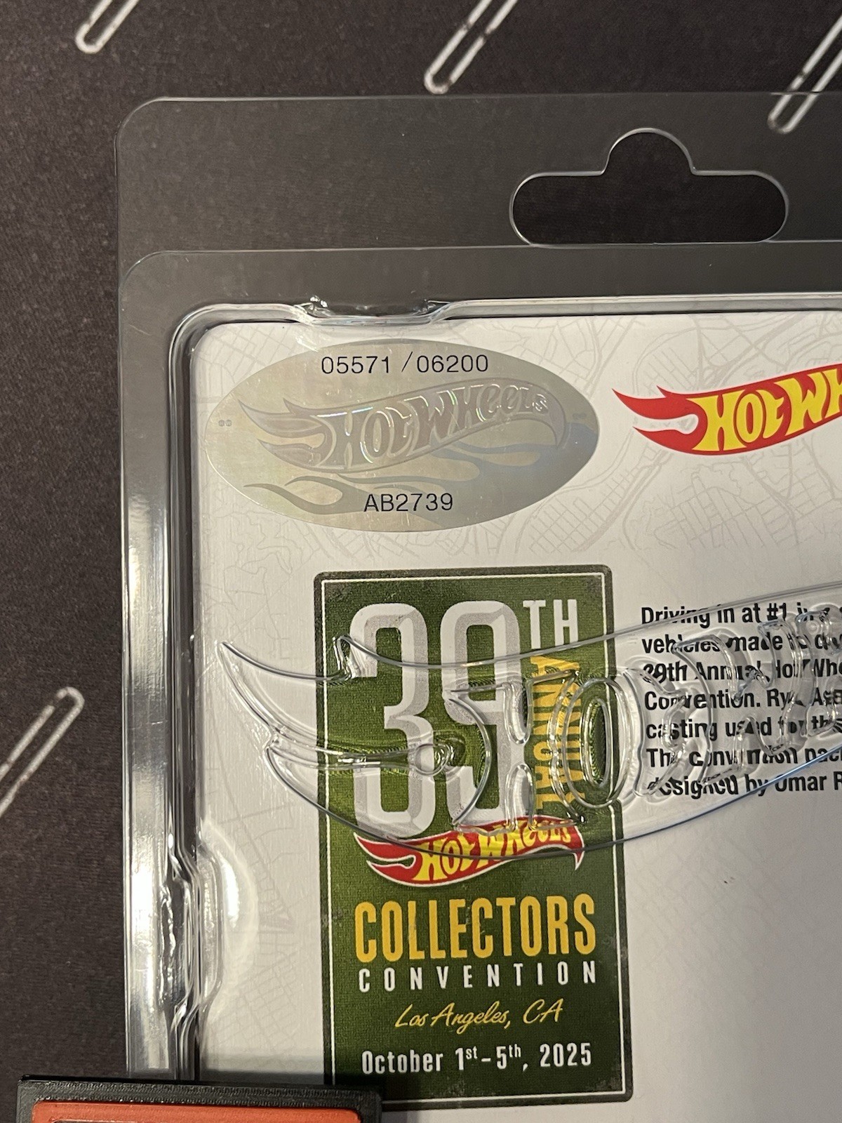 Hot Wheels 2025 Convention – 1999 Honda Civic Type R EK9 – 5571 of 6200