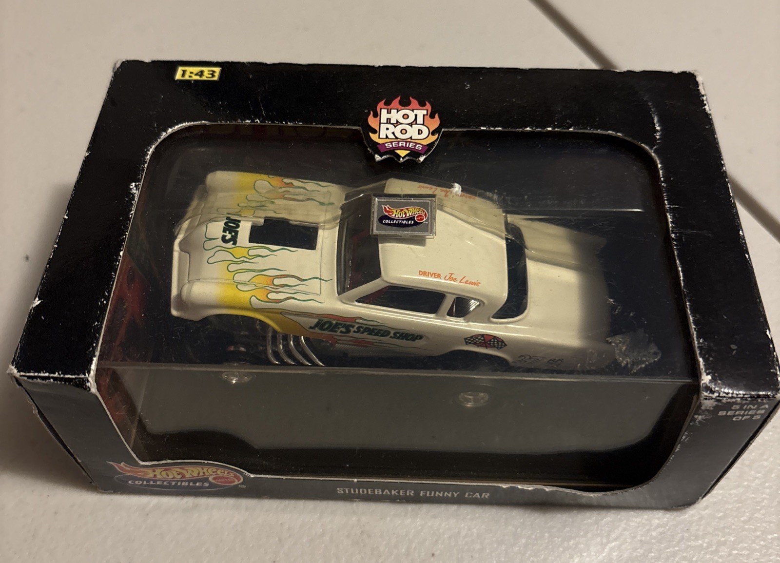 Hot Wheels-Hot Rod Series Studebaker Funny Car Diecast Sealed 1/43