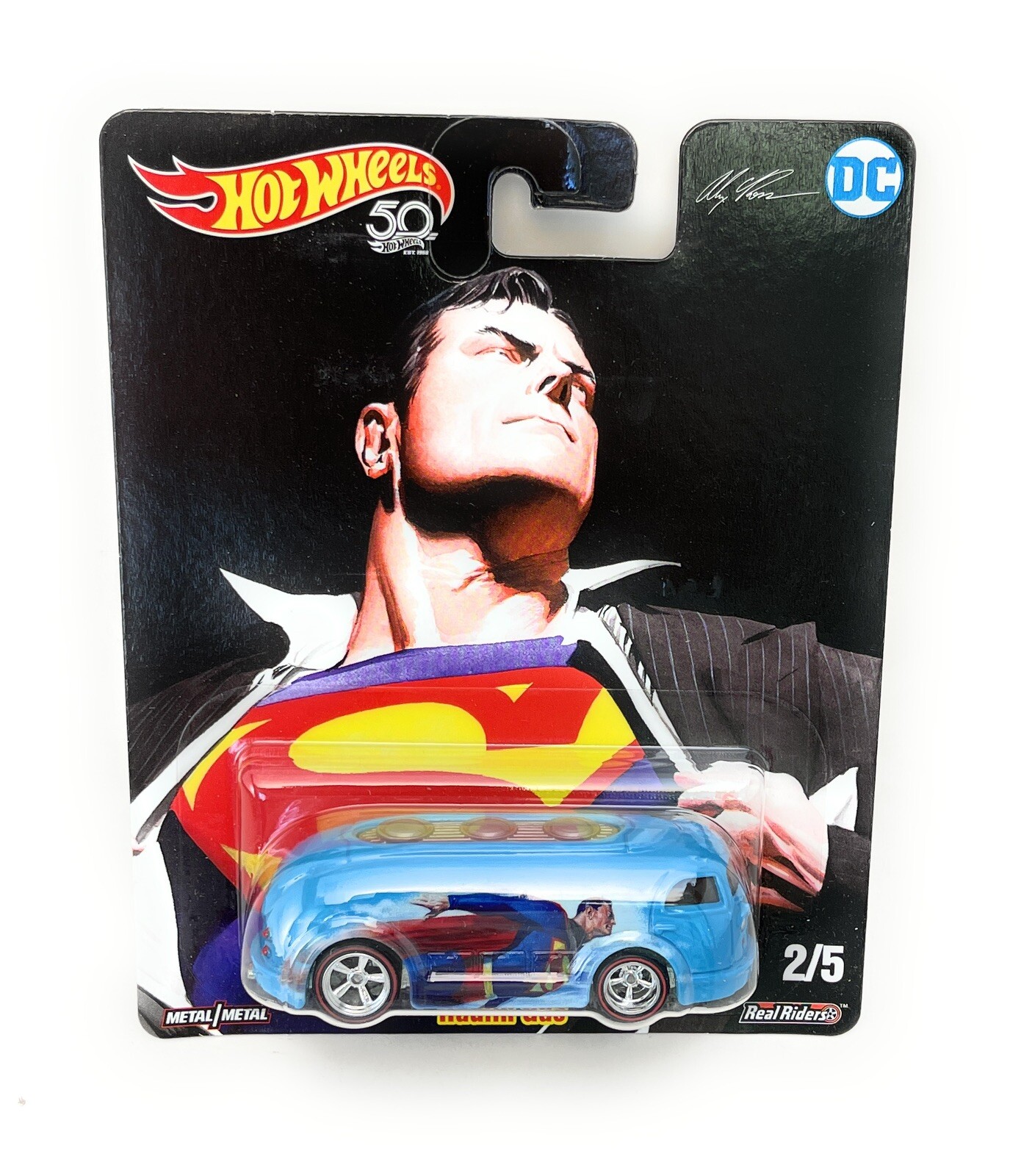 Hot Wheels Hot Wheels Pop Culture Alex Ross DC Heroes Series Diecast Model 956P