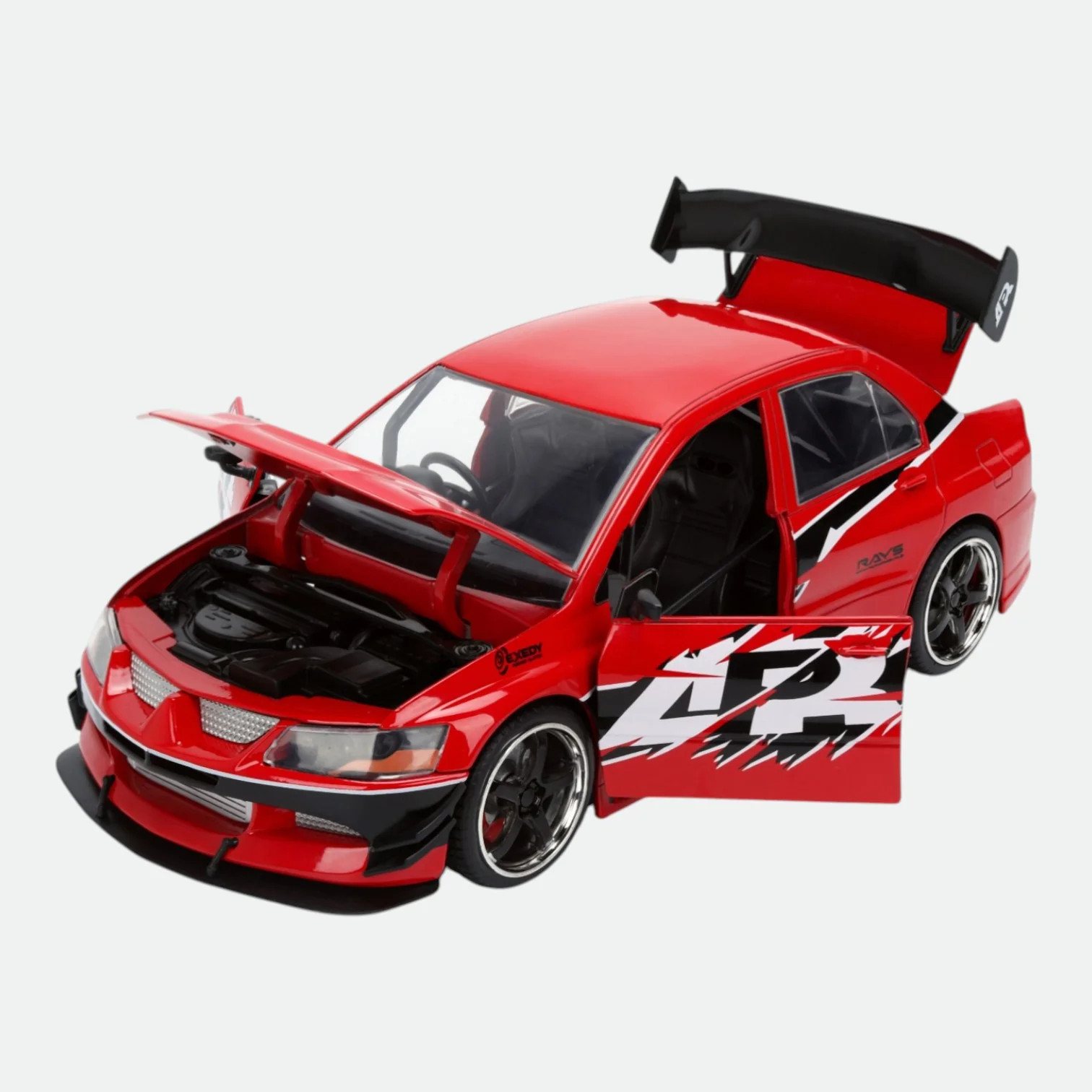 1:24 Sean’s Mitsubishi Lancer Evolution IX – Red — JADA: Fast & Furious