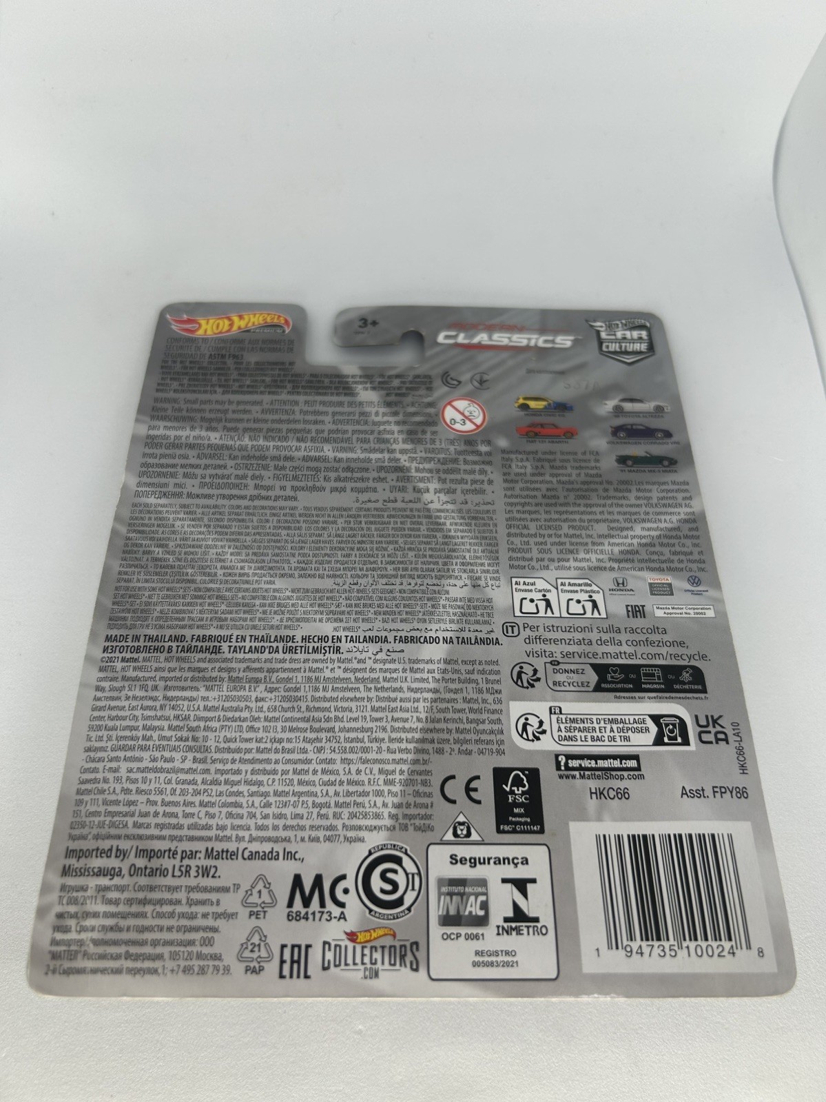 Hot Wheels Premium Modern Classics 98 Toyota Altezza Silver IS200 *Combine Post*