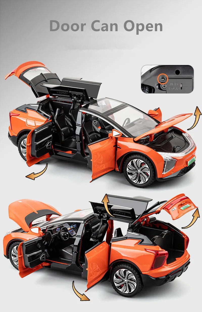 1:24 HiPhi X SUV Alloy New Energy Car Model Diecasts Metal Electric Vehicles Car