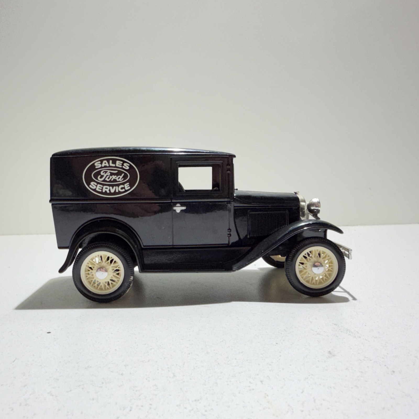 Liberty Classics Diecast Ford Sales & Service Model A Panel Truck Black No Box