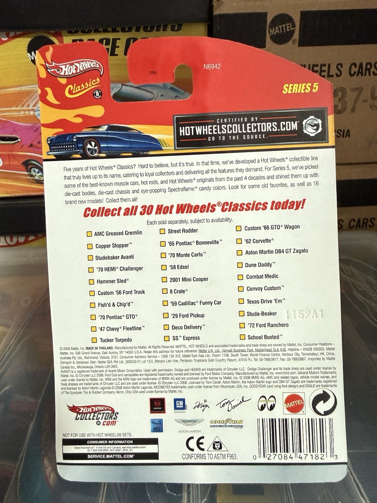 Hot Wheels Classics Series 5 2001 Mini Cooper, Gold, BP