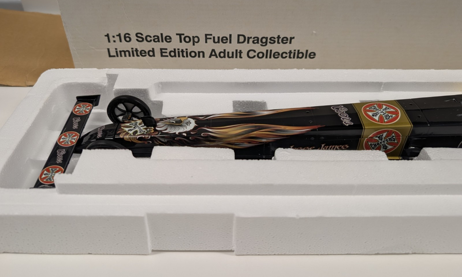 Scott Kalitta 2005 Coors Bandit / Jesse James 1/16 Scale Top Fuel Dragster NHRA