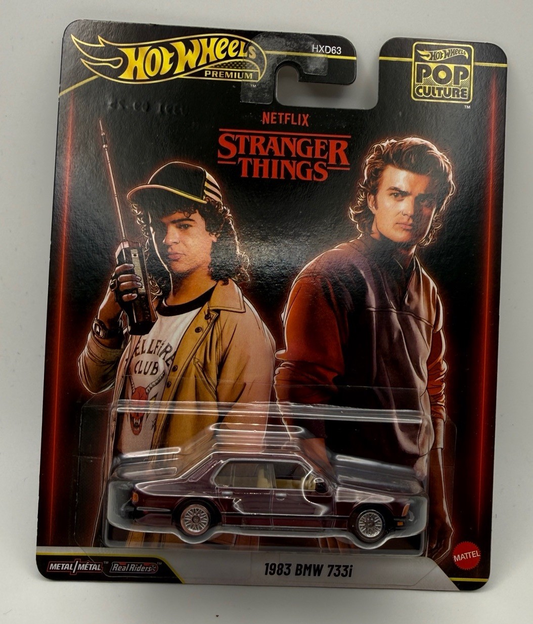 2025 Hot Wheels Pop Culture Stranger Things 1983 BMW 733i – New