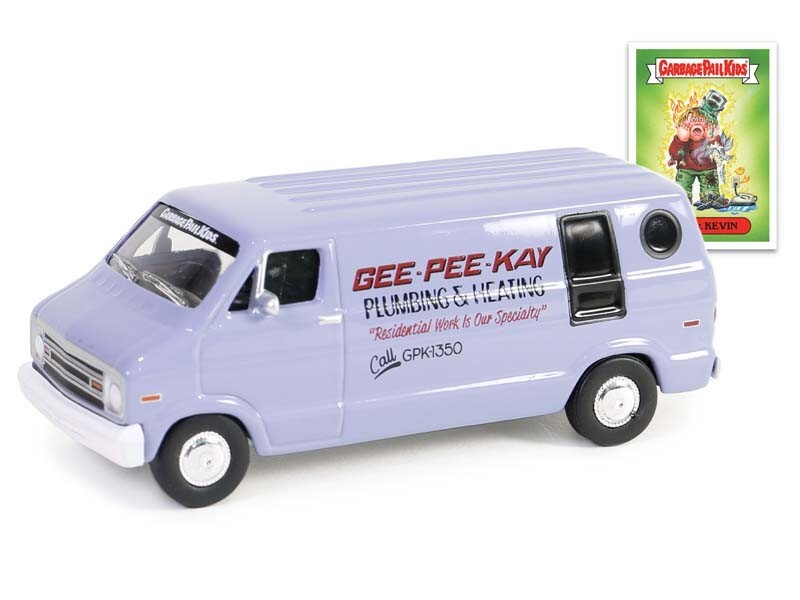 1976 Dodge B-100 Van – Overkill Kevin Diecast 1:64 Scale Model Greenlight 54100D