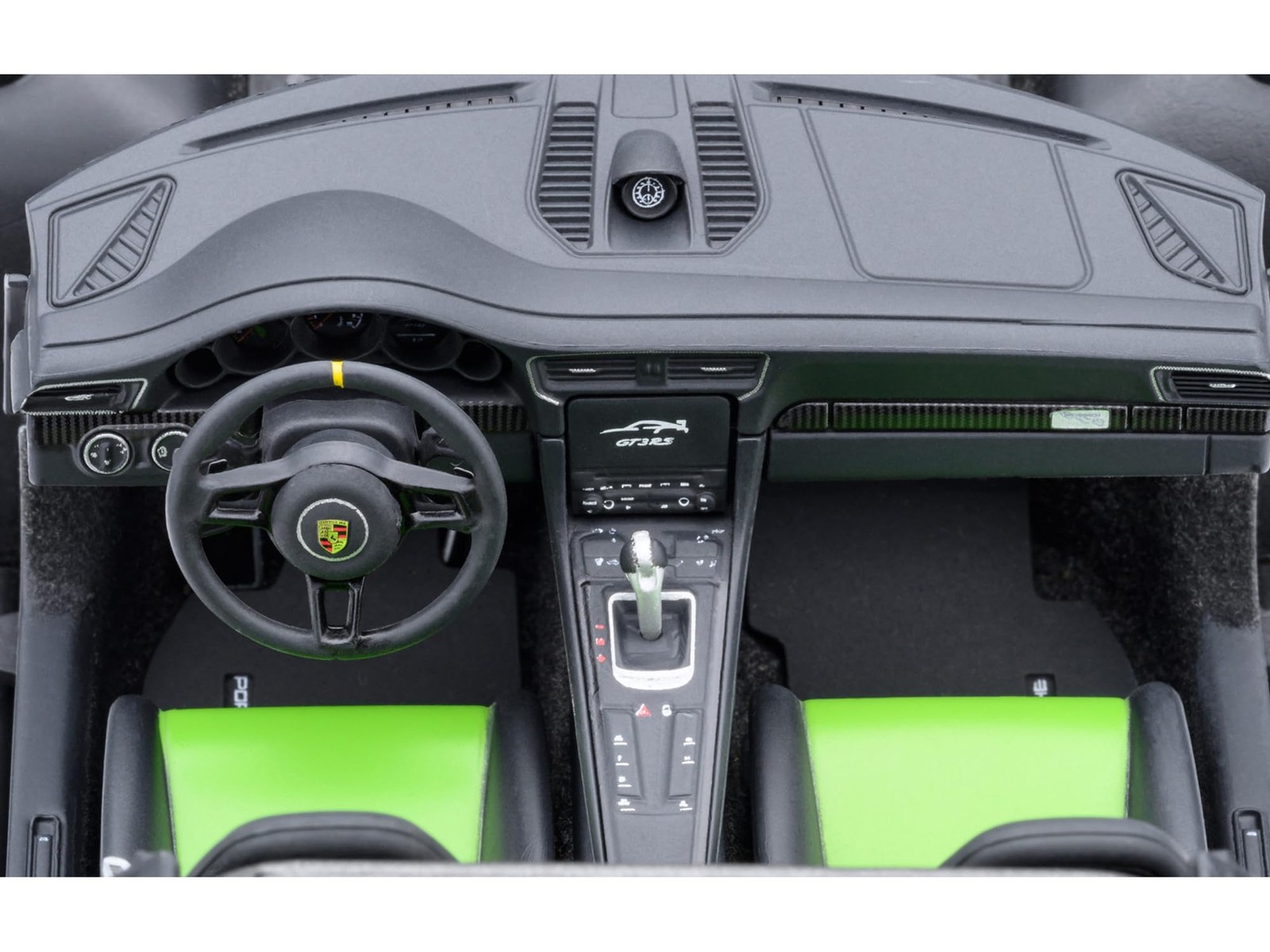 1/18 Porsche 911 (991.2) GT3 RS Weissach Green/Carbon Black