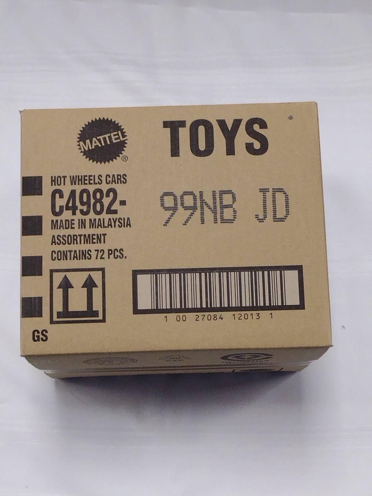 2026 International Factory Sealed C4982 99NB Case JD 72 Ct Long Card Hot Wheels