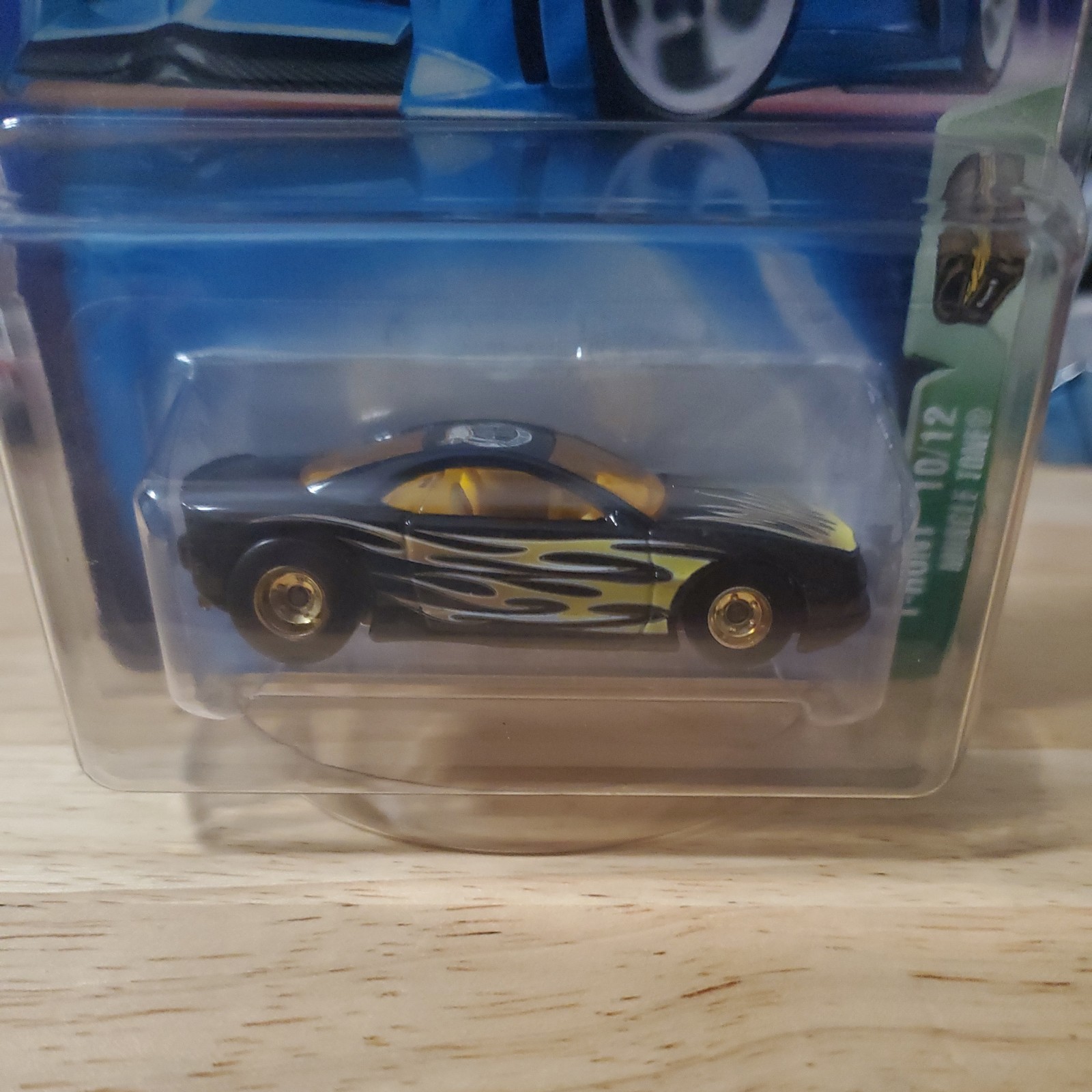 2003 HOT WHEELS SUPER TREASURE HUNT MUSCLE TONE IN PROTECTO REAL RIDERS 10/12!!