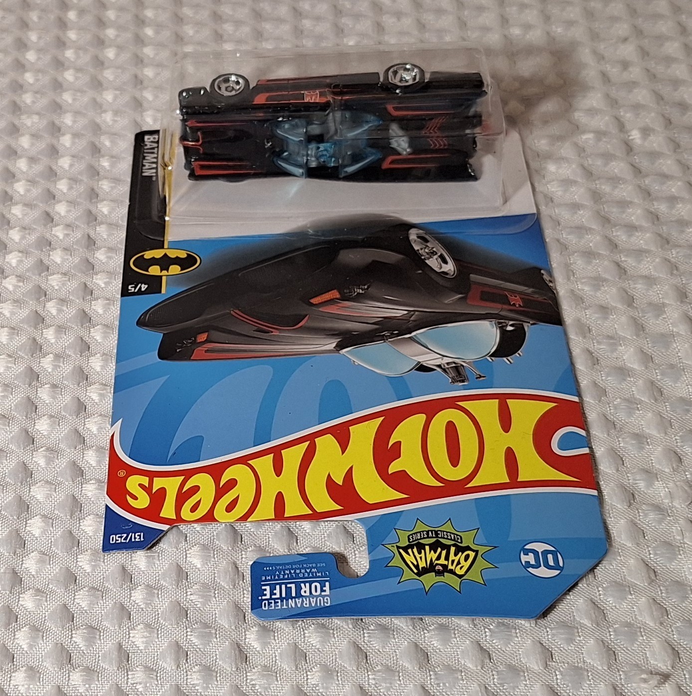 2022 Hot Wheels HW Batman Classic TV Series Batmobile 131/250 Black