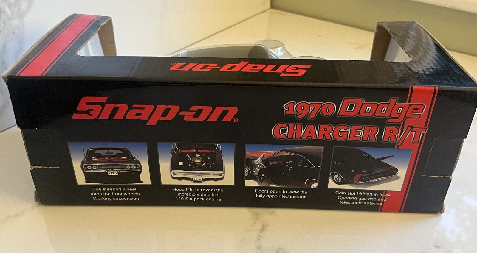 NIB Snap-On 1:24 Scale 1970 Dodge Charger R/T Diecast NRFB factory sealed 2005