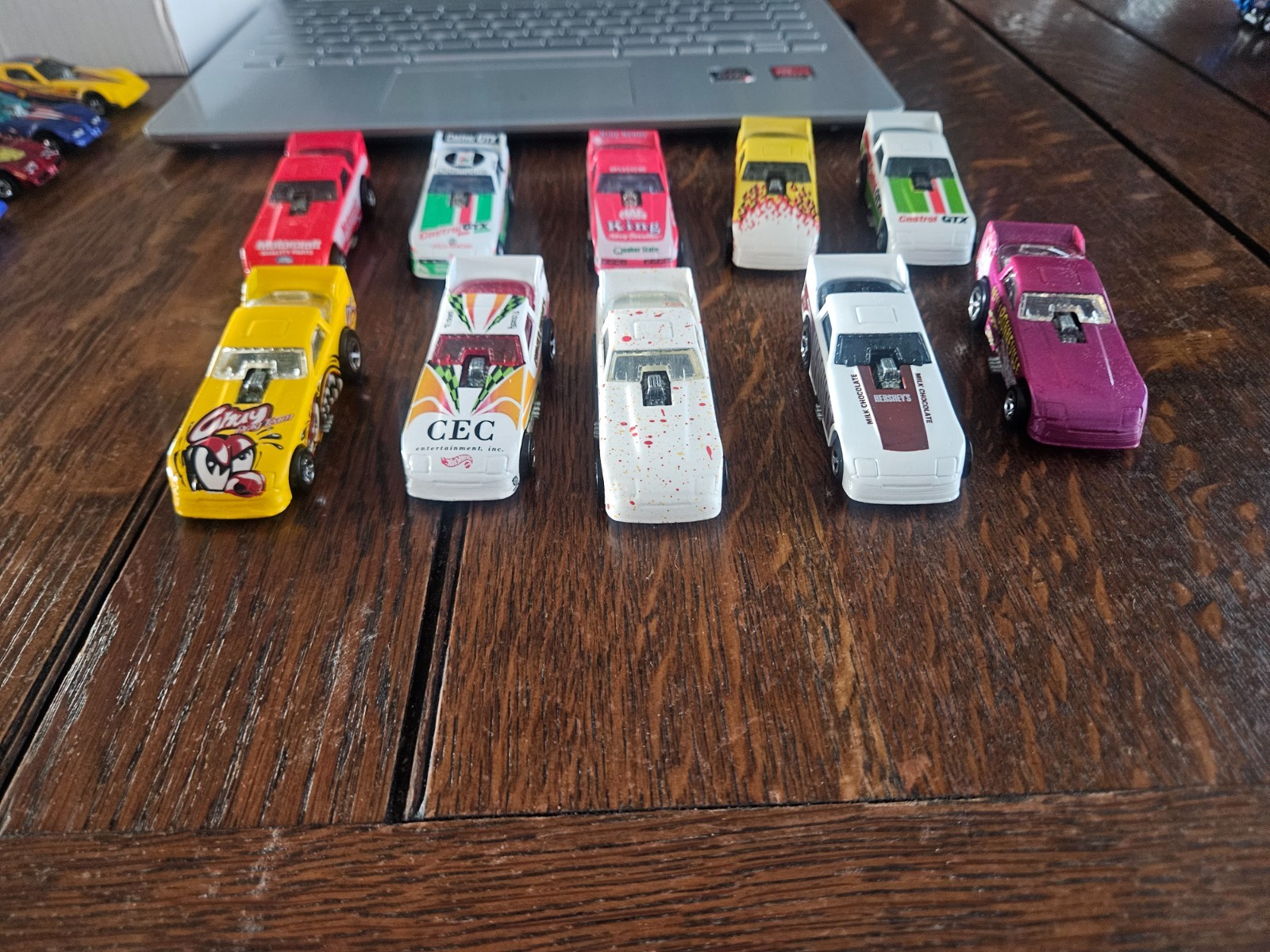 Hot Wheels Funny Car Dragster Lot A (10) Loose Cars