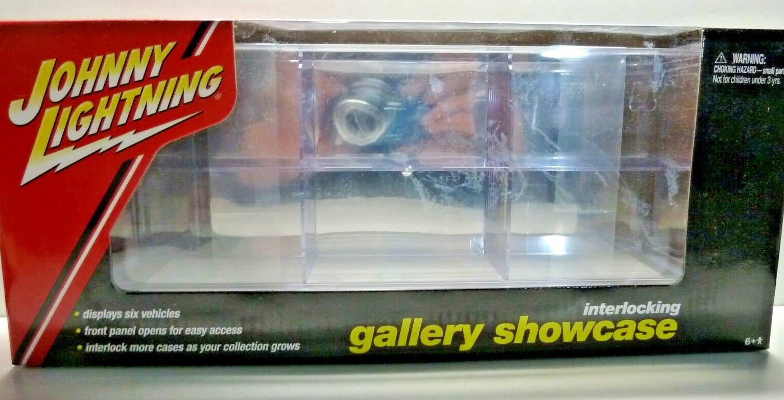 6 Car Interlocking Acrylic Display Show Case for 1/64 Scale Model Cars by Joh…