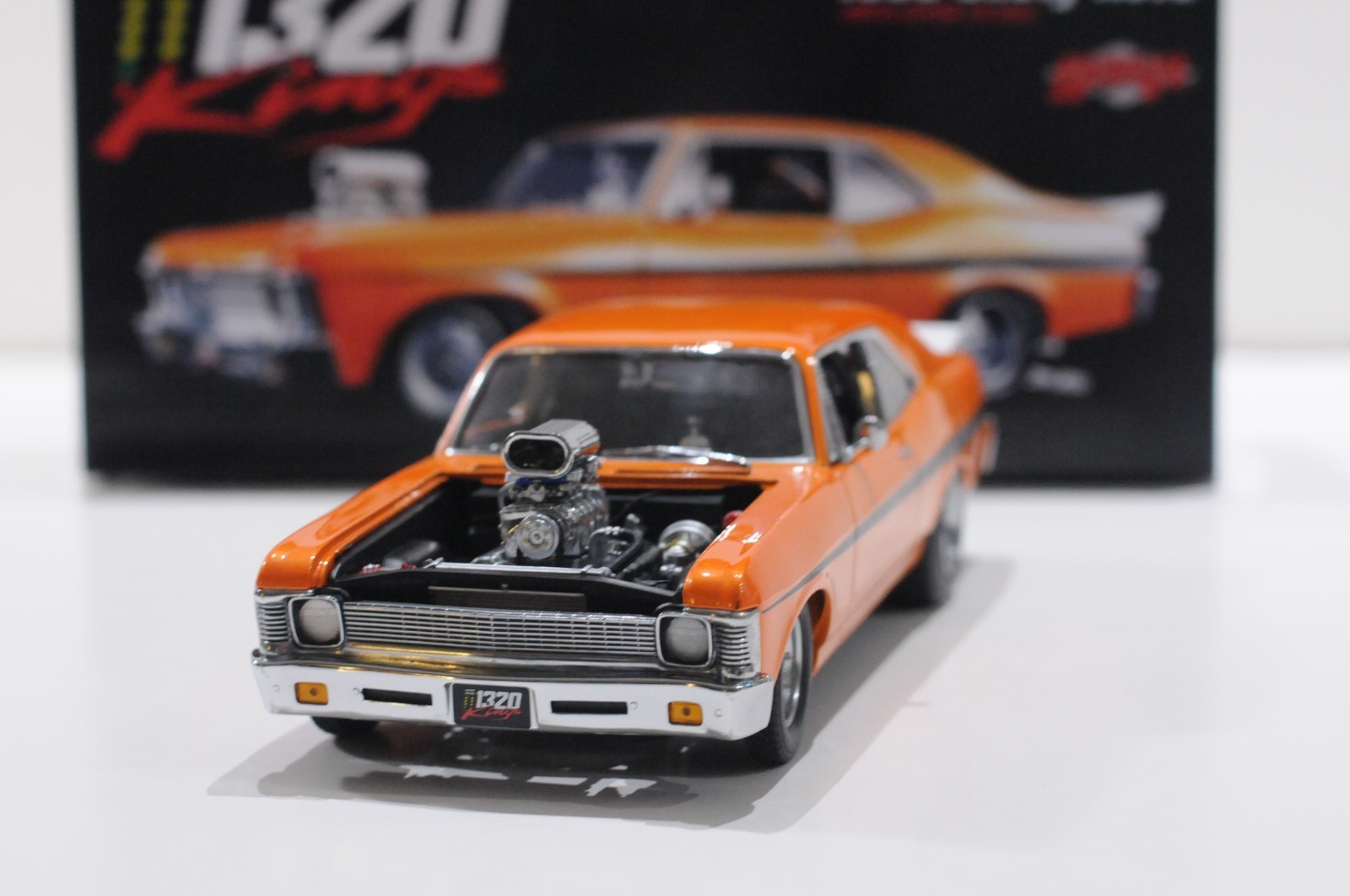GMP 1968 CHEVY NOVA 1320 KINGS ORANGE SCALE 1:18 LIMITED 1 OF 600