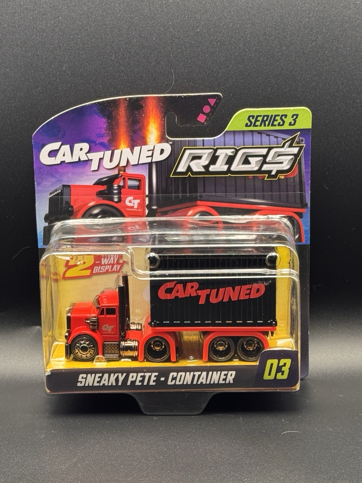 Car Tuned RIGS Series 3 – Sneaky Pete Container #03 – Red W/ Black Container