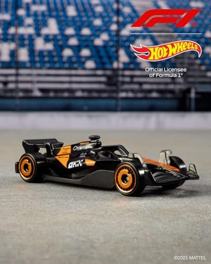 5 Pack Formula 1 Toy Cars 1:64 Scale Diecast Racing Car Collection Set