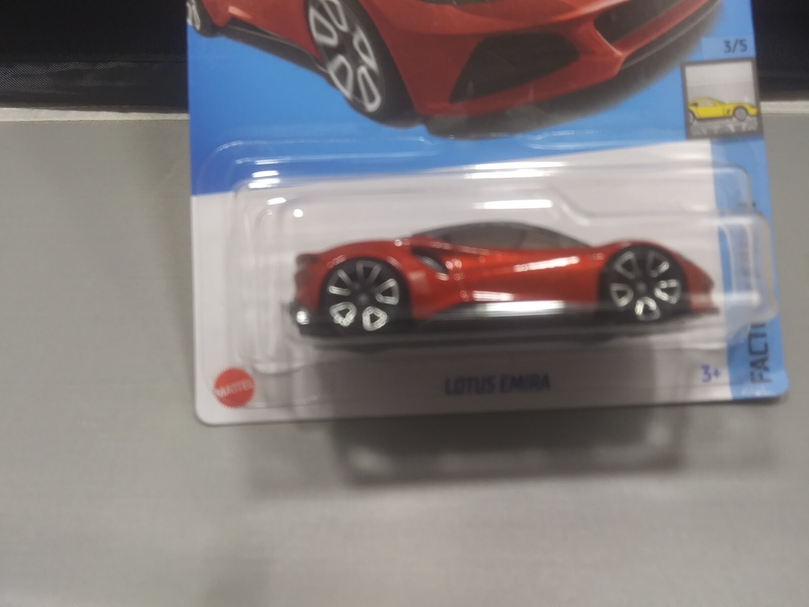 Hot Wheels Lotus Emira Factory Fresh Series #3/5 Red Diecast 1:64 Scale New