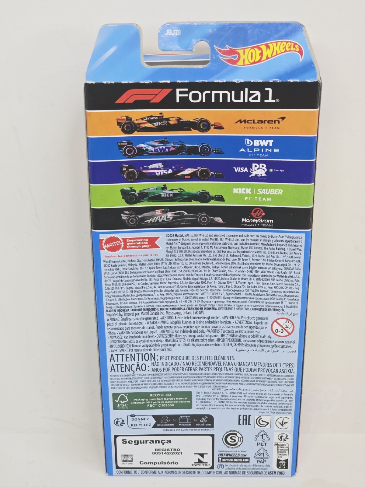 Hot Wheels Formula 1 2025 Racing Team 10-Pack And 2024 5 Pack Formula 1