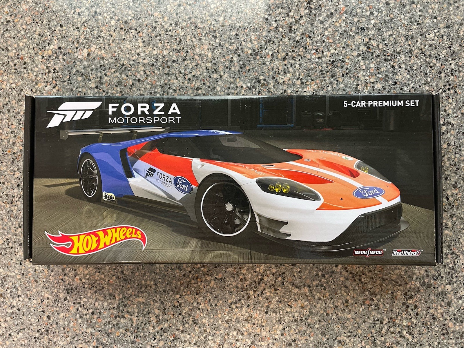 Hot Wheels Forza Motorsport 5 Car Premium BoxSet Diecast Porsche 911 Ford GT BMW