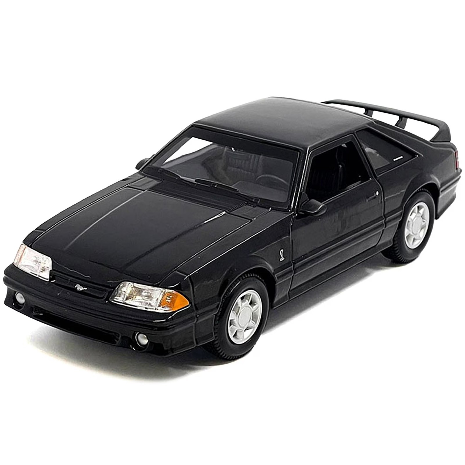 1993 FORD MUSTANG SVT COBRA BLACK 1/24 DIECAST MODEL CAR BY MAISTO 32906