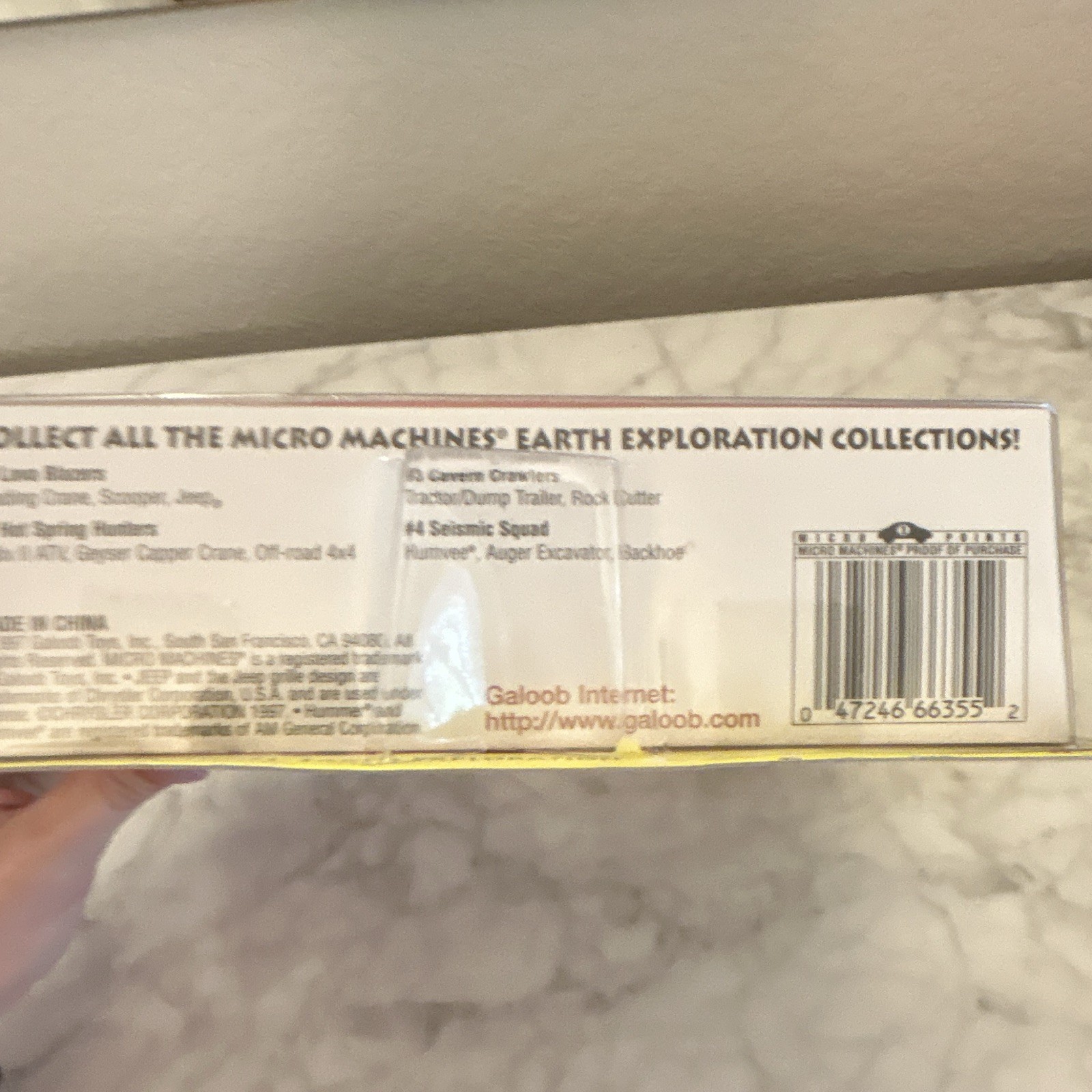 Micro Machines Exploration Earth #1 Lava Blazers Mini Vehicle Set Unopened Box