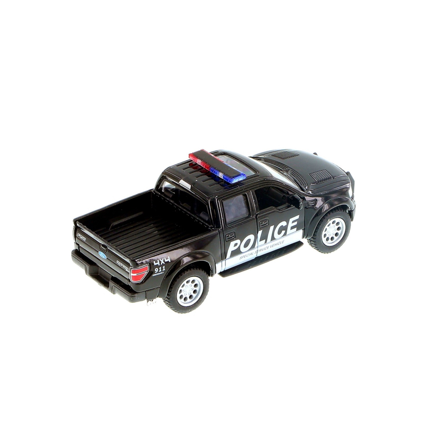 5365P 5″ Kinsmart 2013 Ford F-150 SVT Raptor Supercrew police Diecast Model 1:46
