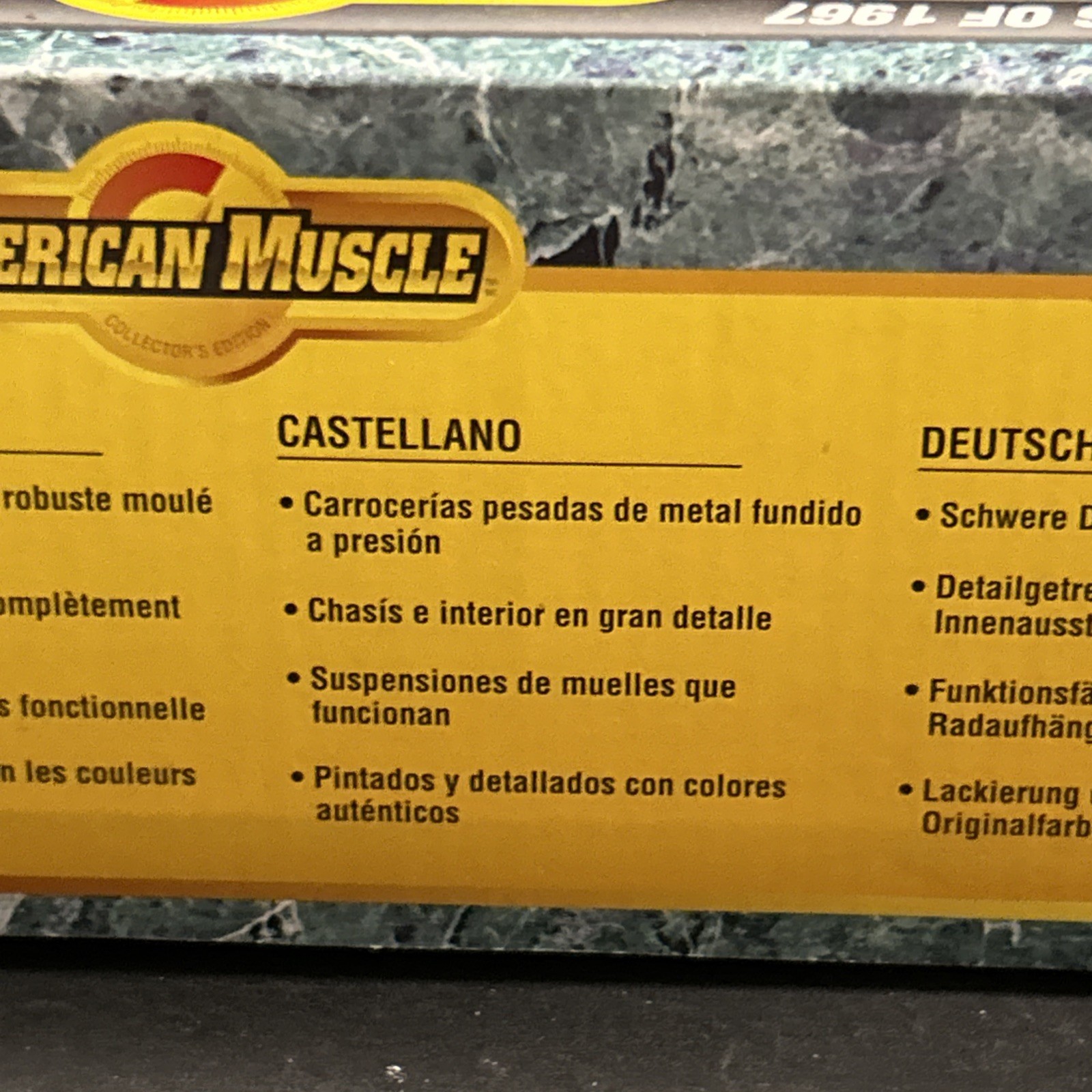 Ertl Collectibles American Muscle, 1967 Class Die-Cast 1:43
