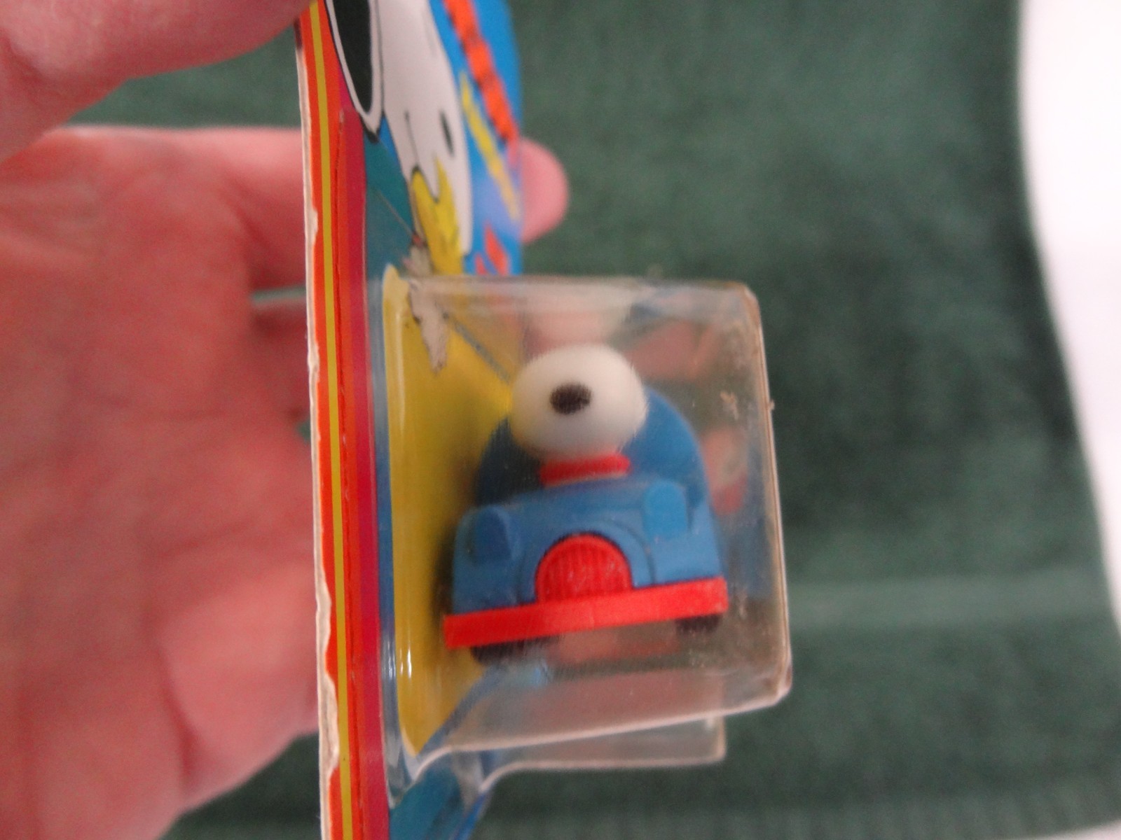 Vintage New NIB HASBRO SNOOPY Handfuls Mini Diecast MAIL TRUCK 1965 Hong Kong
