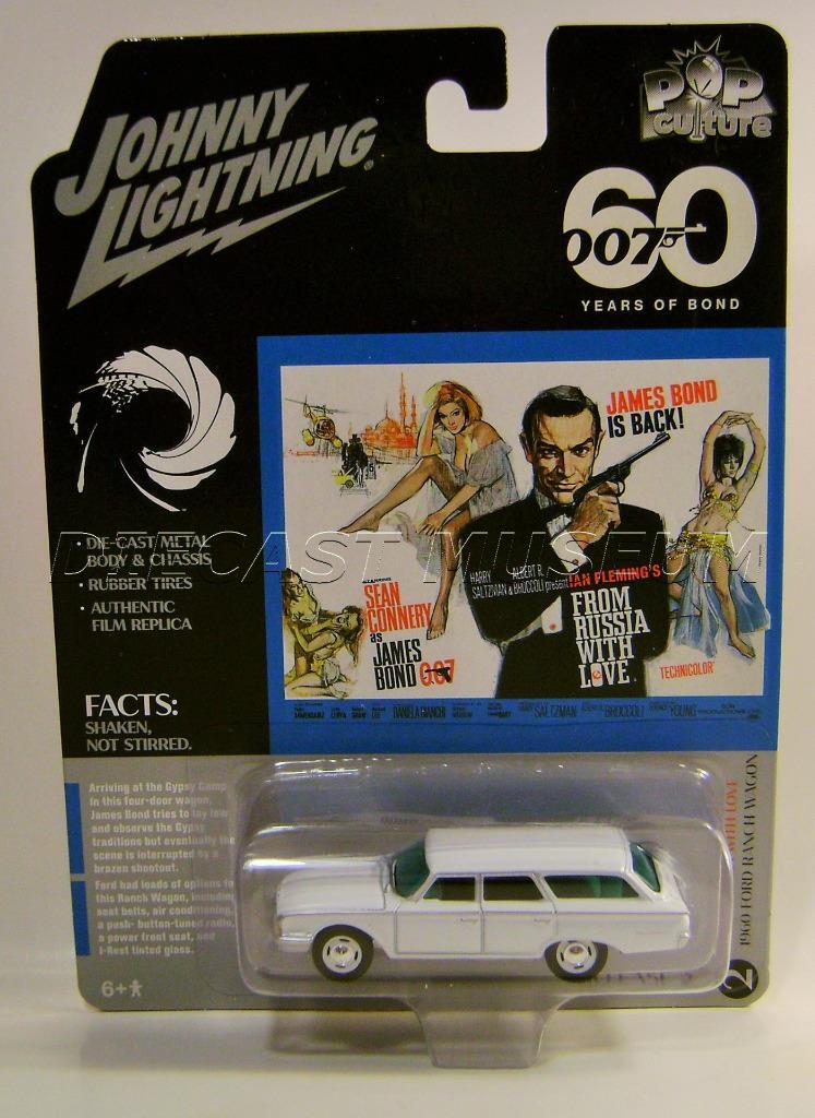 1960 ’60 FORD RANCH WAGON 007 60 YEARS POP CULTURE JOHNNY LIGHTNING 2022