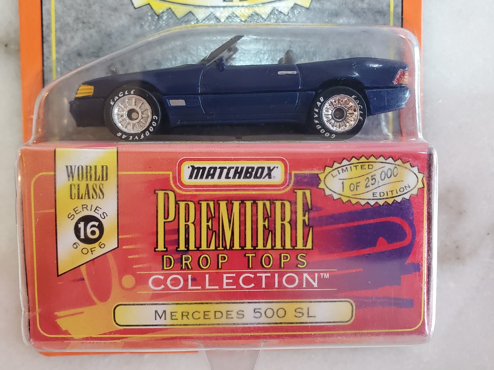 Vintage Matchbox Premiere Collection mid 90’s Cobra Camaro Challenger NiP 1/64
