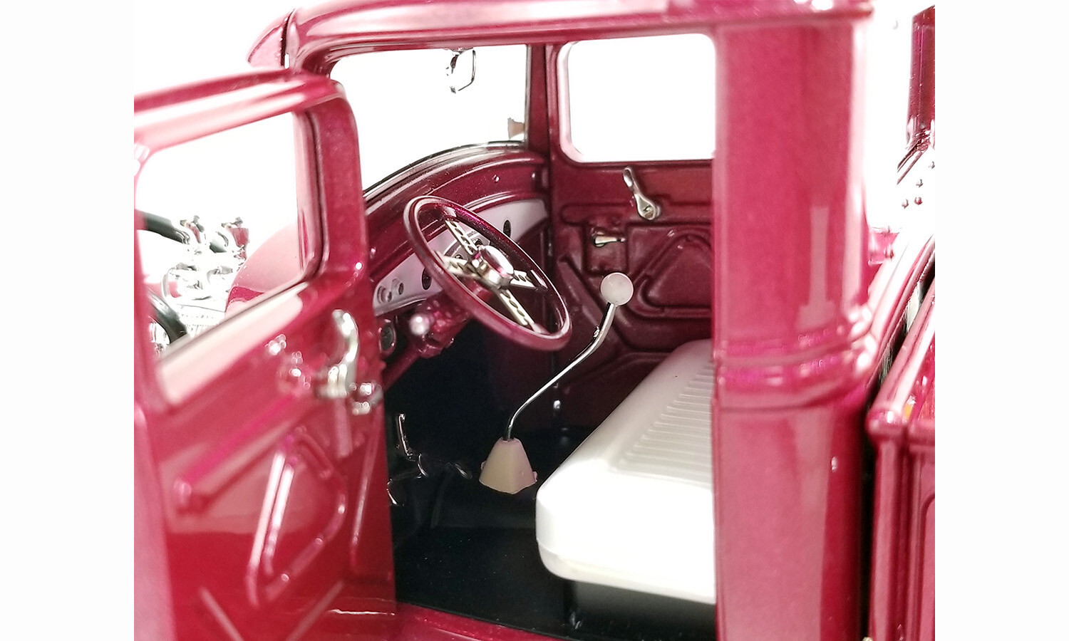 1932 Hot Rod Pickup (A1804105) Metallic Cotton Candy in 1/18 Scale by ACME (New)