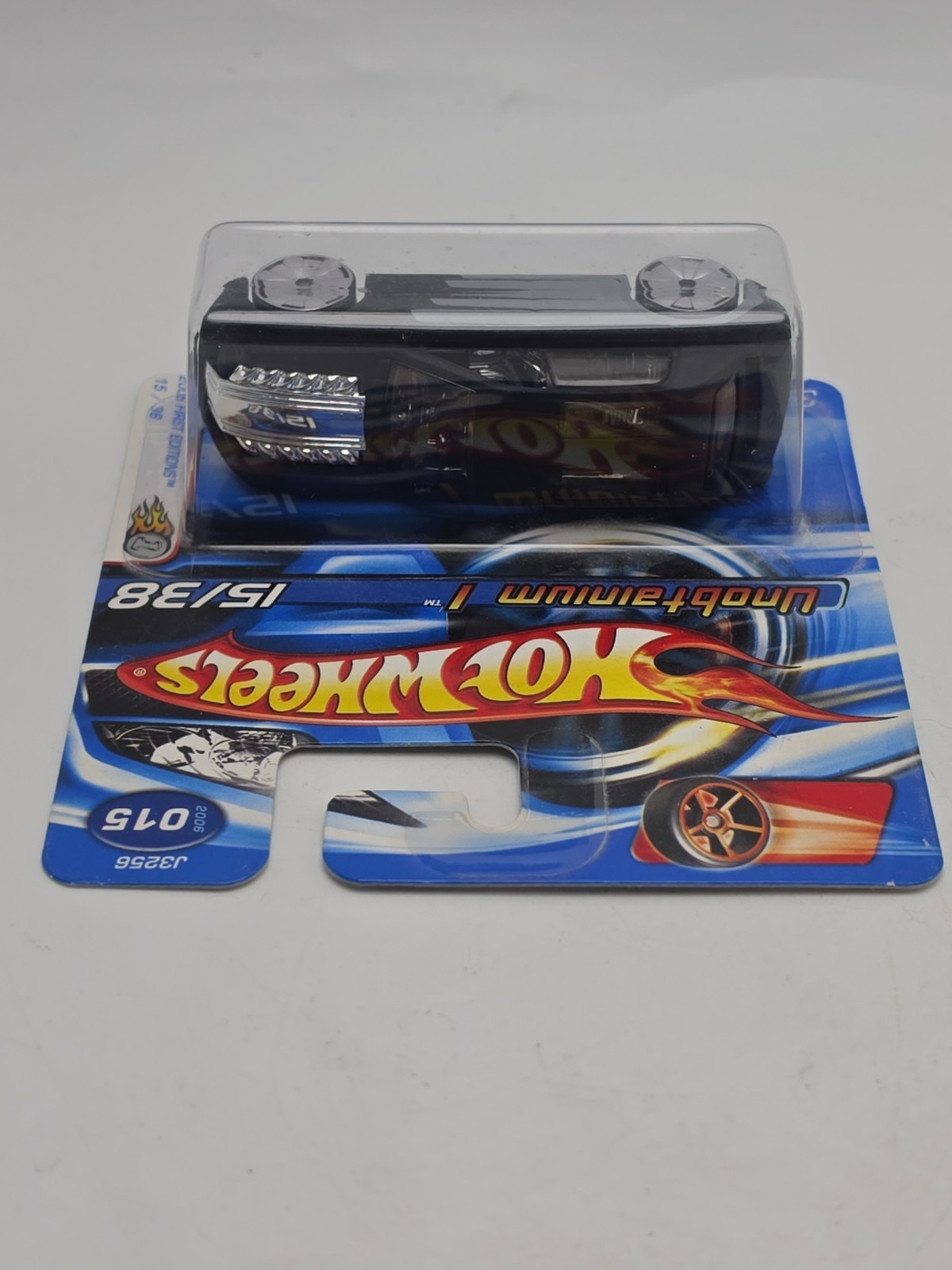 Hot Wheels 2006 Unobtainium 1 Black 15/38 #015 J3256 Diecast Toy Car New Carded