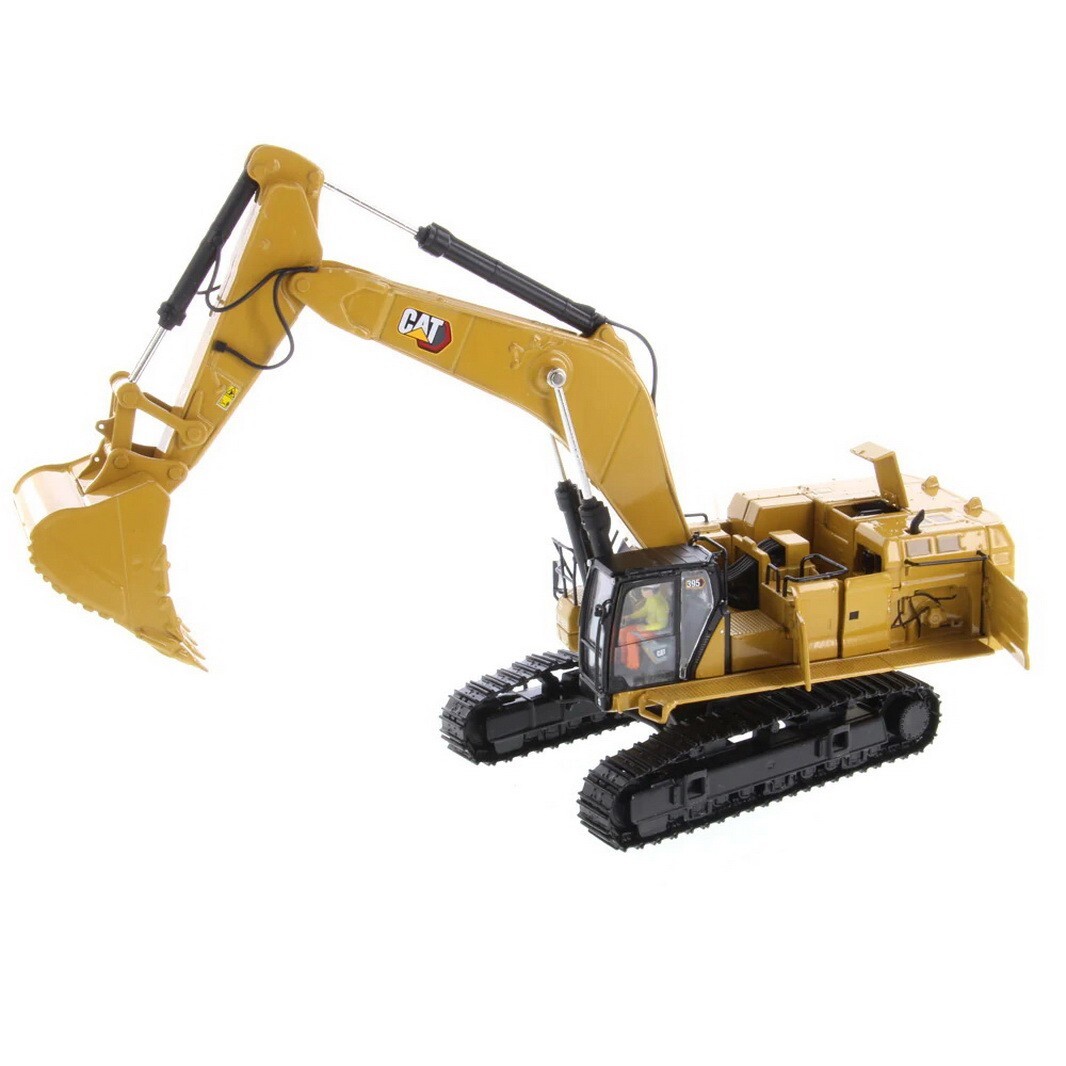 DM 1/50 Scale Cat 395 Large Hydraulic Excavator Diecast Model Toy Gift 85959 NEW