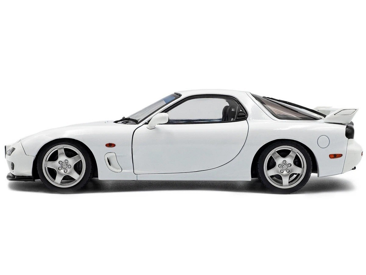 1999 Mazda RX7 FD3RS Pure White Diecast 1:18 Scale Model By Solido S1810607-7B